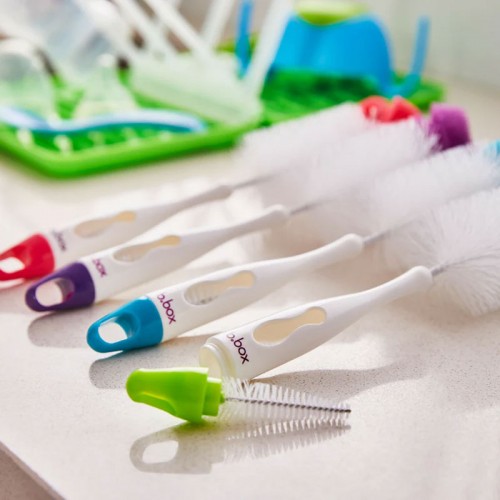 B.box 2 in 1 Bottle and Teat Cleaner | Bottle Cleaner | Bottle Brush